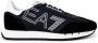 Emporio Armani EA7 Zwarte Casual Textiel Sneakers met 3cm Rubberen Zool Black Heren - Thumbnail 2