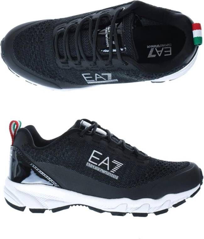 Emporio Armani EA7 Sneakers Zwart Heren