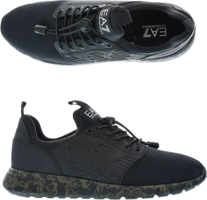 Emporio Armani EA7 Sneakers Zwart Heren