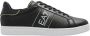 EA7 Emporio Armani Sneakers met contraststrepen in metallic model 'ACTION LEATH' - Thumbnail 4