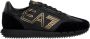 Emporio Armani EA7 Zwarte Casual Textiel Sneakers met 3cm Rubberen Zool Black Heren - Thumbnail 8