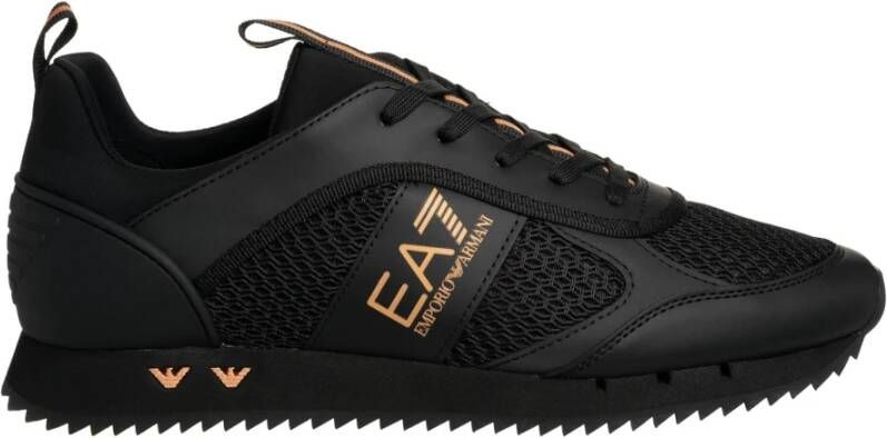 Emporio Armani EA7 Sneakers Zwart Heren