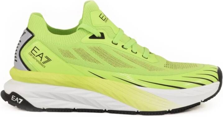 Emporio Ar i EA7 Sportieve Rubberen Sneakers