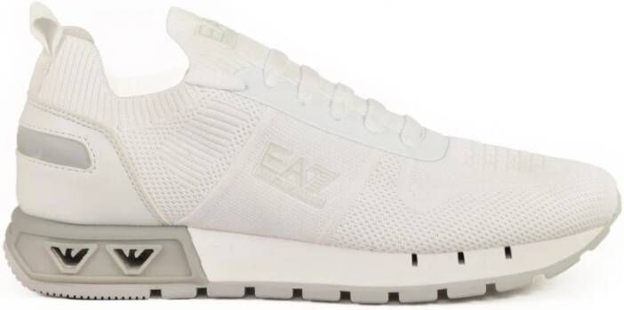Emporio Ar i EA7 Sportieve Sneakers met Rubberen Zool