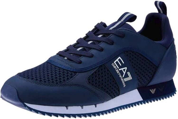 Emporio Ar i EA7 Sneaker Sneakers Sportschoenen Schoenen Blauw X8X027 XK050 D813 - Foto 7