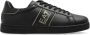 Emporio Armani EA7 Zwarte Sneakers Ronde Neus Vetersluiting Black Heren - Thumbnail 2