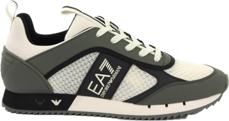 Emporio Armani EA7 Tweekleurige Sneakers
