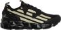 Emporio Armani EA7 Ultimate Kombat Sneakers Patroon & Effen Black Heren - Thumbnail 5