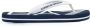 Emporio Armani EA7 Unisex Slippers Wit Blauw Xcq004-Xk196-N527 Blue Heren - Thumbnail 1