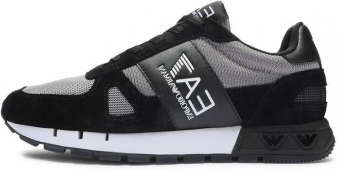 Emporio Armani EA7 Unisex X8X151Xk354 S975 Sneakers Zwart Heren