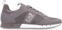Emporio Armani EA7 Vegan lederen lage sneakers Gray Heren - Thumbnail 1