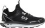 Emporio Armani EA7 Zwarte Witte Mesh Sneaker voor Hardlopen en Training Black Heren - Thumbnail 5