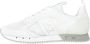 Emporio Ar i EA7 Witte Zilveren Mesh Sneaker Unisex Hardloopschoenen White - Thumbnail 2