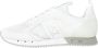 Emporio Armani EA7 Witte Zilveren Mesh Sneaker Unisex Hardloopschoenen White Heren - Thumbnail 2