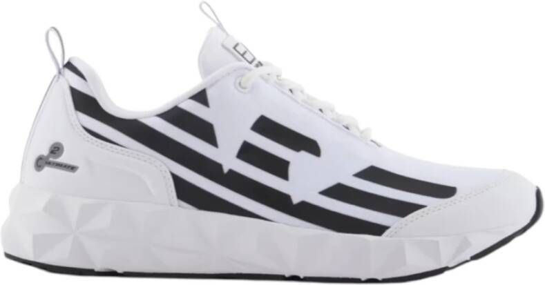 Emporio Armani EA7 Witte lage sneakers X8X217Xk433U026