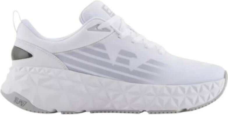 Emporio Armani EA7 Witte lage sneakers X8X239Xk432R965