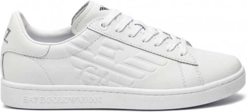 Emporio Ar i EA7 Witte sneakers geïnspireerd op sportkleding White - Foto 10