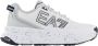 Emporio Ar i EA7 Witte Mesh en Suède Sneakers - Thumbnail 1