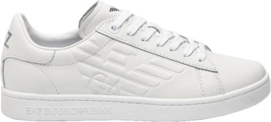 Emporio Ar i EA7 Witte sneakers geïnspireerd op sportkleding White - Foto 8