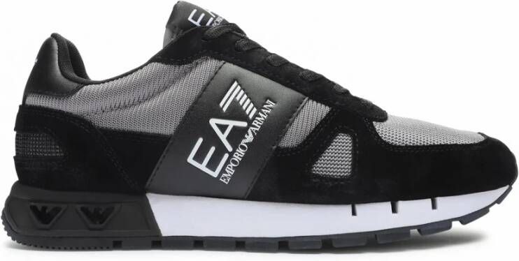 Emporio Armani EA7 Unisex X8X151Xk354 S975 Sneakers Black Heren