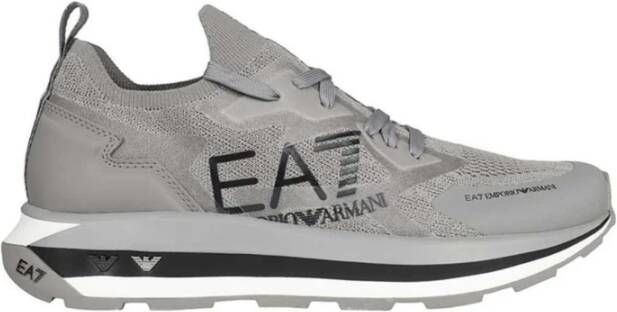 Emporio Armani EA7 Zwart&Wit Sneakers & Sports Gray Heren