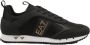 Emporio Armani EA7 Zwarte Casual Textiel Sneakers Black Heren - Thumbnail 1