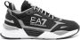 Emporio Armani EA7 Zwarte Sneakers Gedrukt Logo Ronde Neus Black Heren - Thumbnail 12