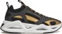 Emporio Armani EA7 Zwarte en Gouden Herensneakers Multicolor Heren - Thumbnail 1