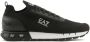 Emporio Armani EA7 Zwarte Gebreide Sneakers Logo Print Black Heren - Thumbnail 1