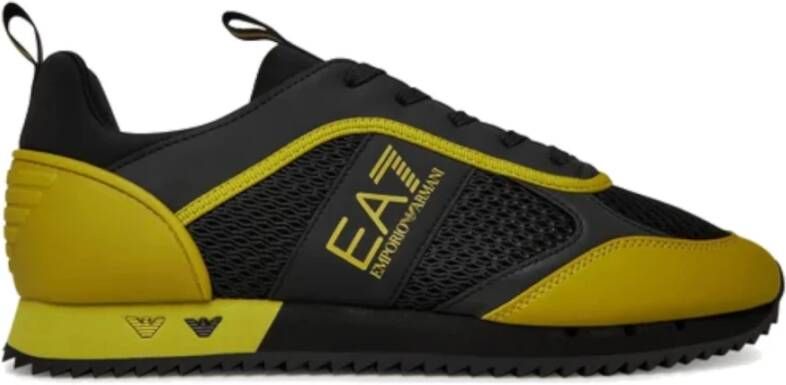 Emporio Ar i EA7 Zwarte lage sneakers X8X027Xk050D187