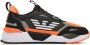 Emporio Armani EA7 Multicolor Vetersluiting Stijlvolle Sneakers Orange Heren - Thumbnail 1