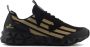 Emporio Armani EA7 Zwarte Casual Textiel Sneakers met 4cm Rubberen Zool - Thumbnail 5