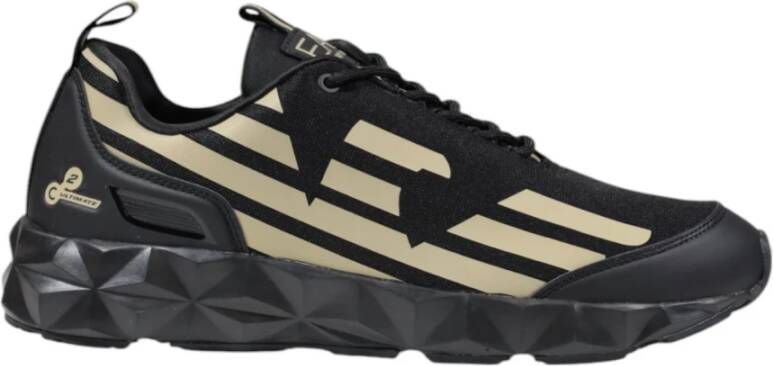 Emporio Armani EA7 Sneakers met geprinte rubberen zool