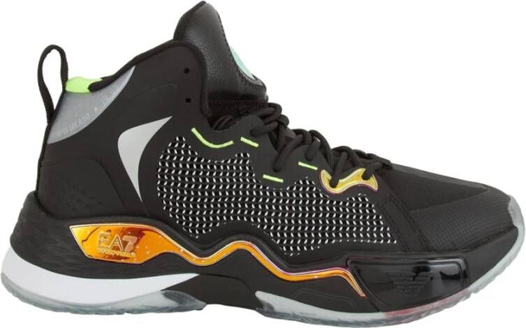 Emporio Ar i EA7 Zwarte Sneaker Schoenen