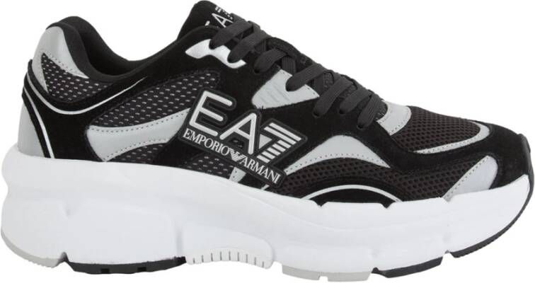 Emporio Ar i EA7 Zwarte Sneaker Schoenen