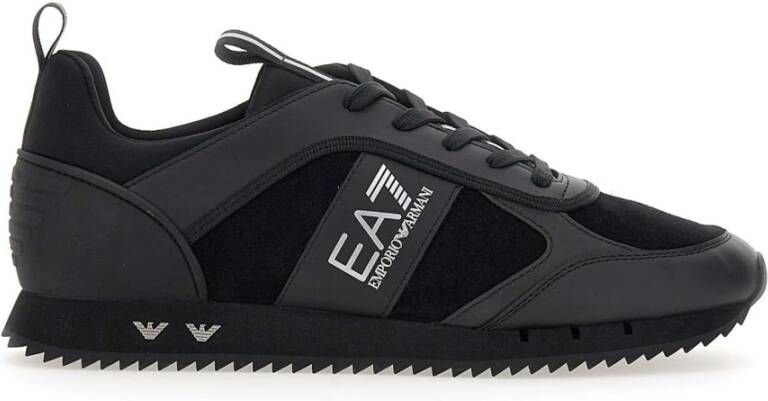Emporio Ar i EA7 Zwarte Sneakers