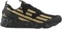 Emporio Armani EA7 Ultimate Kombat Sneakers Patroon & Effen Black Heren - Thumbnail 2