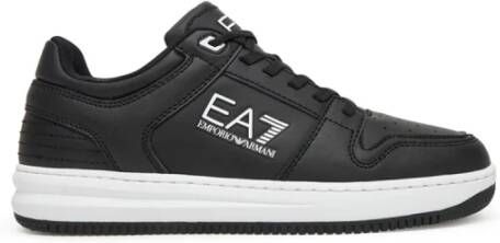 Emporio Armani EA7 Zwarte Sneakers voor Mannen