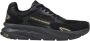 Emporio Armani EA7 Polyester Heren Sneakers Collectie Black Heren - Thumbnail 2