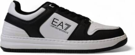 Emporio Armani EA7 Zwarte Veterschoenen X4X126 Model Black Heren