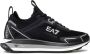 Emporio Armani EA7 Zwarte Witte Mesh Sneaker voor Hardlopen en Training Black Heren - Thumbnail 2