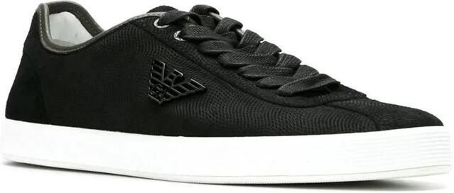 Emporio Ar i Calf Leather Sneaker