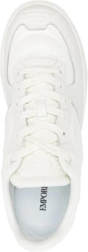 Emporio Armani Sneakers met stikingsdetails Wit Heren - Foto 4