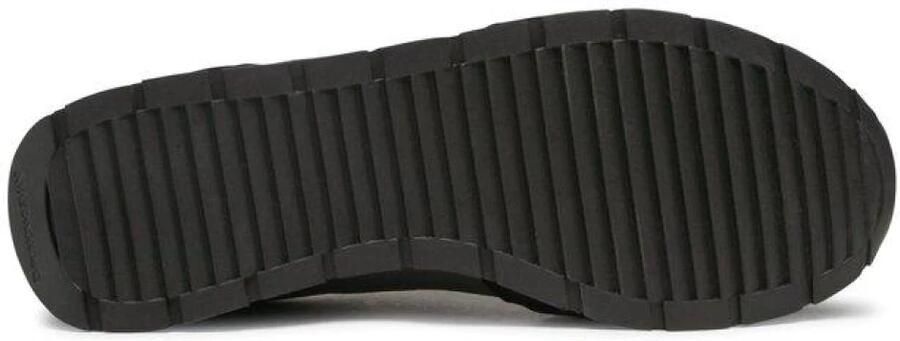 Emporio Armani Zwarte Logo Sneakers met Stijlvol Design Black Heren - Foto 3