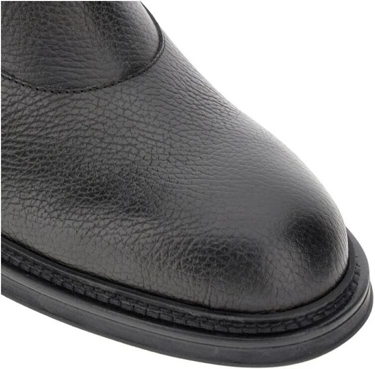 Emporio Armani Chelsea boots van generfd leer - Foto 2