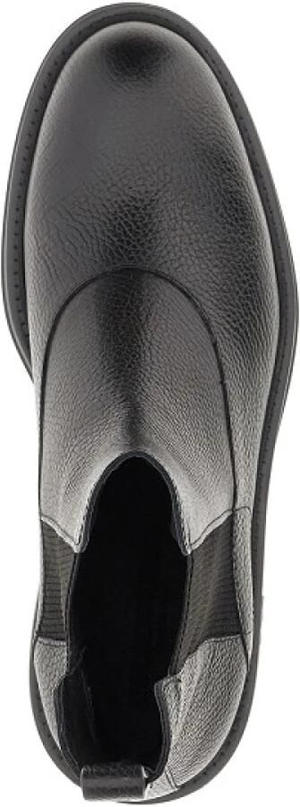 Emporio Armani Chelsea boots van generfd leer - Foto 4