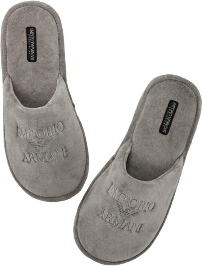 Emporio Armani Chenille Slippers - Foto 2