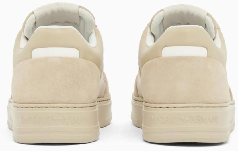 Emporio Armani Cordura Sneakers met suède details - Foto 2