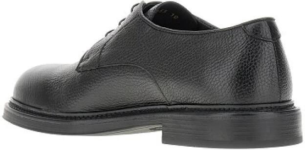 Emporio Armani Derbyschoenen van generfd leer - Foto 4