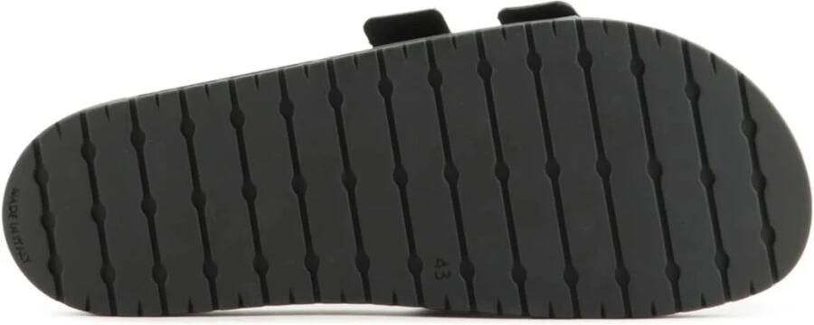 Emporio Armani EA7 Comfortabele Binnenslippers voor Mannen Black Heren - Foto 5